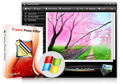 Image frame editor software